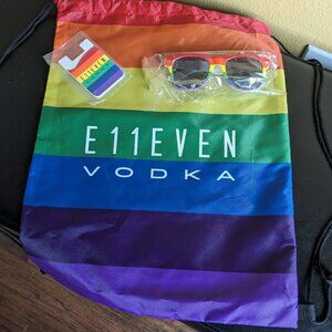 E11even Pride Backpack sunglasses & phone sticker LMT Edition